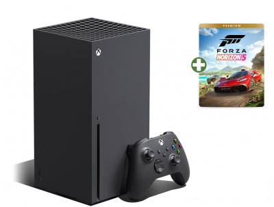 Игровая консоль Microsoft Xbox Series X + Forza Horizon 5 Bundle