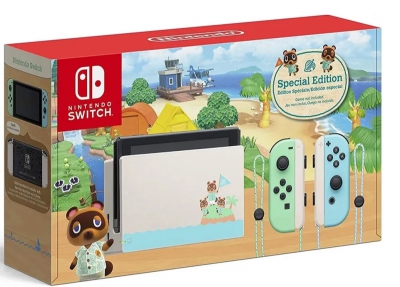Игровая консоль Nintendo Switch Animal Crossing: New Horizons Edition