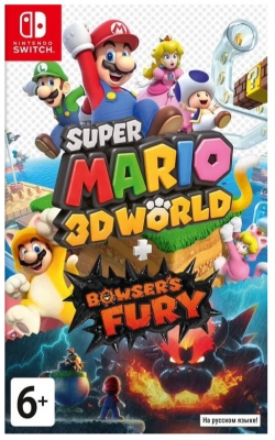 Игра для Nintendo Switch Nintendo Super Mario 3D World + Bowser's Fury (Русская версия)