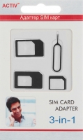 Переходник Nano и micro sim card