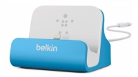 Док-станция Belkin Charge + Sync Dock для iPhone 5/5C/5S/6/6+/6s/6s+/SE, Blue F8J045btBLU