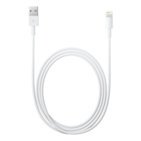 Кабель Apple USB Lightning MD818ZM/A MQUE2ZM/A (8-pin)  белый (1м)