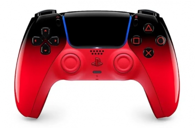 Геймпад Sony PlayStation 5 DualSense Techno Red (черный красный)