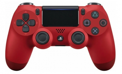 Беспроводной контроллер Dualshock 4 v2 Blue CUH-ZCT2E для PS4 (красный)