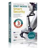 Антивирус ESET NOD32 Smart Security 12 месяцев на 3 ПК