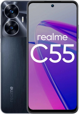 Realme C55 6/128 ГБ, чёрный