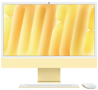 Моноблок Apple iMac 24" M6 (12C CPU, 12C GPU), 16GB/256GB жёлтый (MH174) 2026