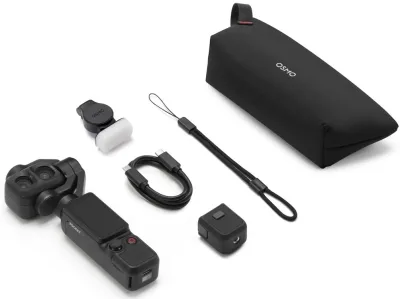 Экшн-камера DJI Osmo Pocket 4P Standard Combo, черный