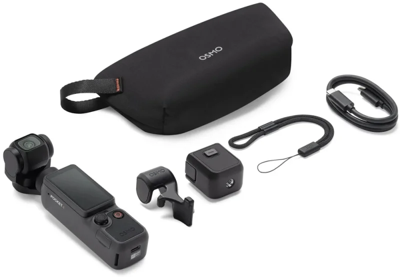 Экшн-камера DJI Osmo Pocket 4 Standard Combo, черный