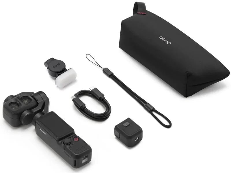 Экшн-камера DJI Osmo Pocket 4P Standard Combo, черный