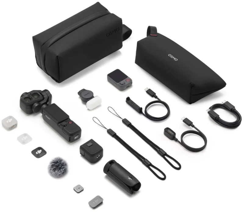 Экшн-камера DJI Osmo Pocket 4P Vlog Combo, черный
