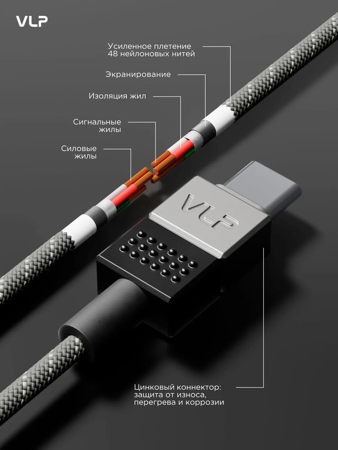 Беспроводная зарядная станция на три устройства VLP NEO Qi2.2 3 in 1 с Magsafe для iPhone/Apple Watch/Airpods 1094003 (Phantom, Фантом)