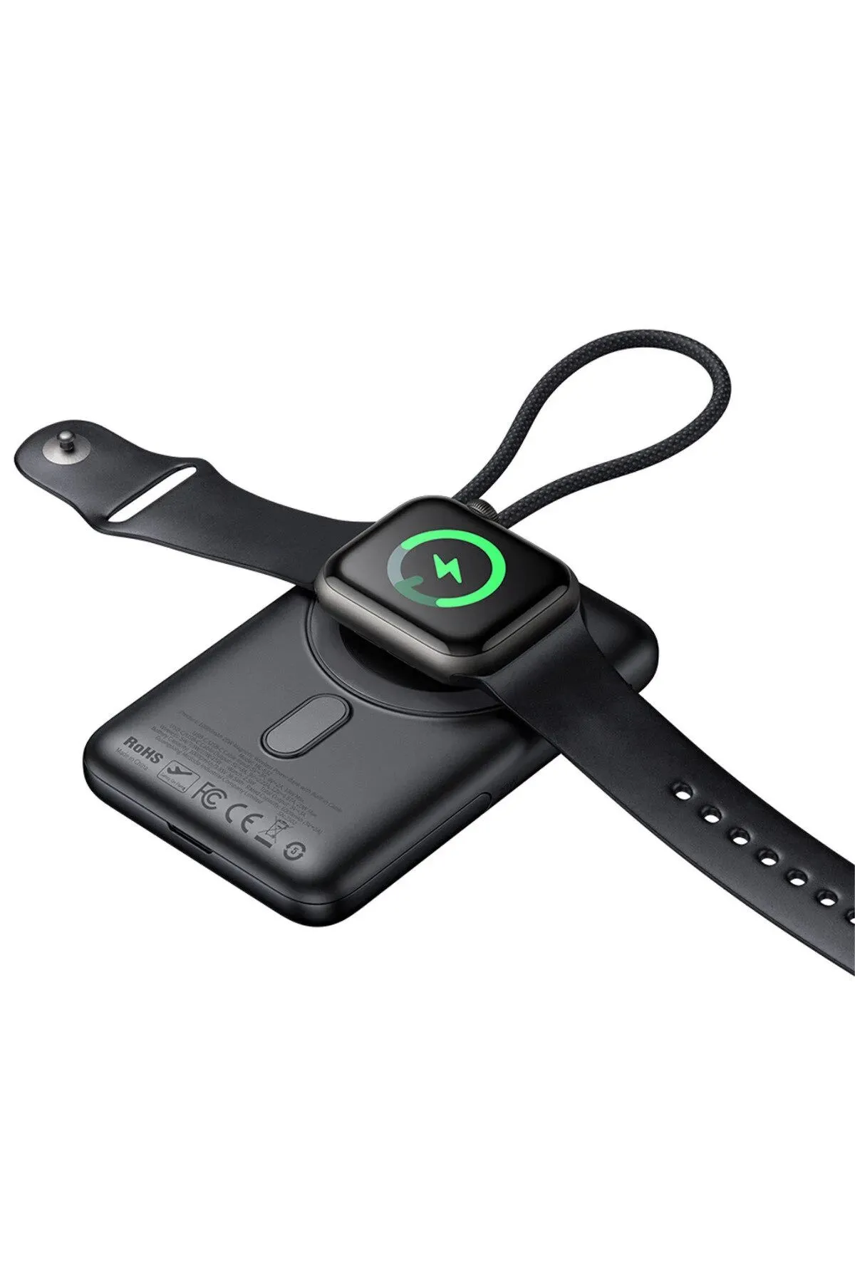 Внешний аккумулятор с подставкой MCDODO MC-6320 20W 10000 mAh с поддержкой Magsafe и Apple Watch (черный)