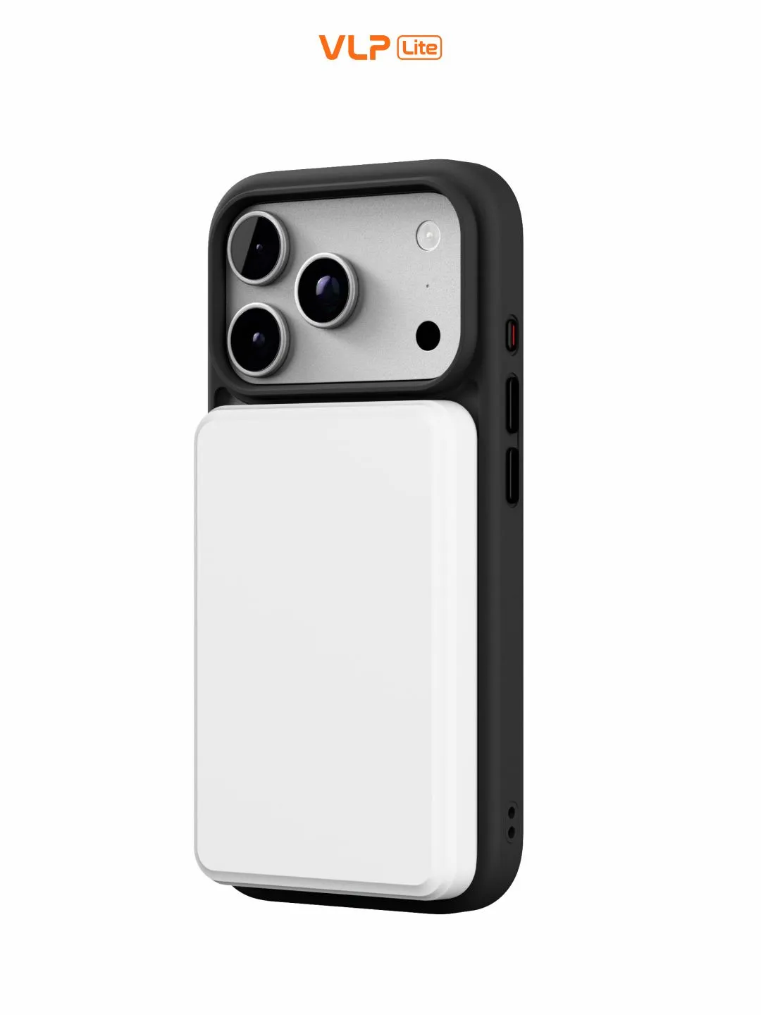 Чехол защитный VLP LITE Bloom Case с MagSafe для iPhone 18 Pro (черный)