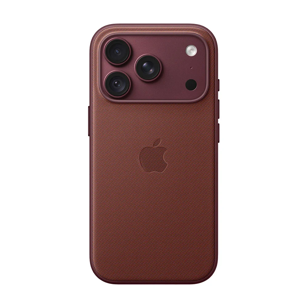 Чехол из высокотехнологичной ткани Apple TechWoven MagSafe для iPhone 18 Pro Max, цвет Burgundy, Бордовый (MKDM4)