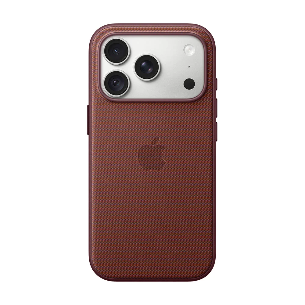 Чехол из высокотехнологичной ткани Apple TechWoven MagSafe для iPhone 18 Pro Max, цвет Burgundy, Бордовый (MKDM4)