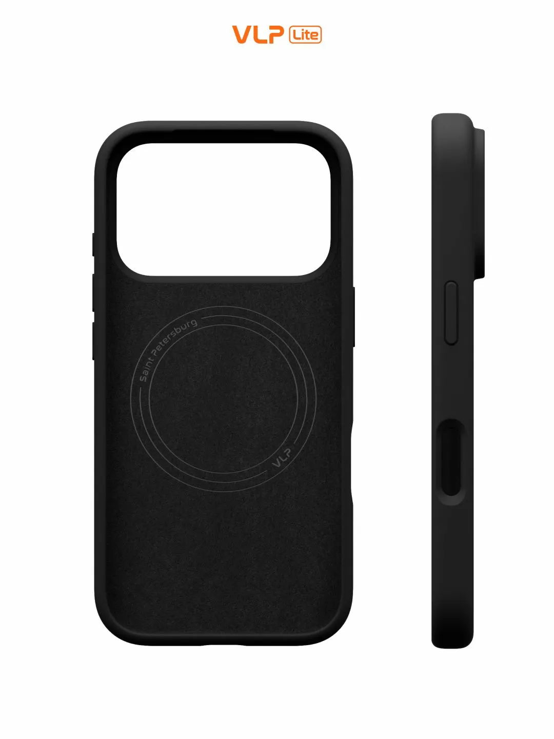 Чехол защитный VLP LITE Mist Case с MagSafe для iPhone 18 Pro Max (черный)