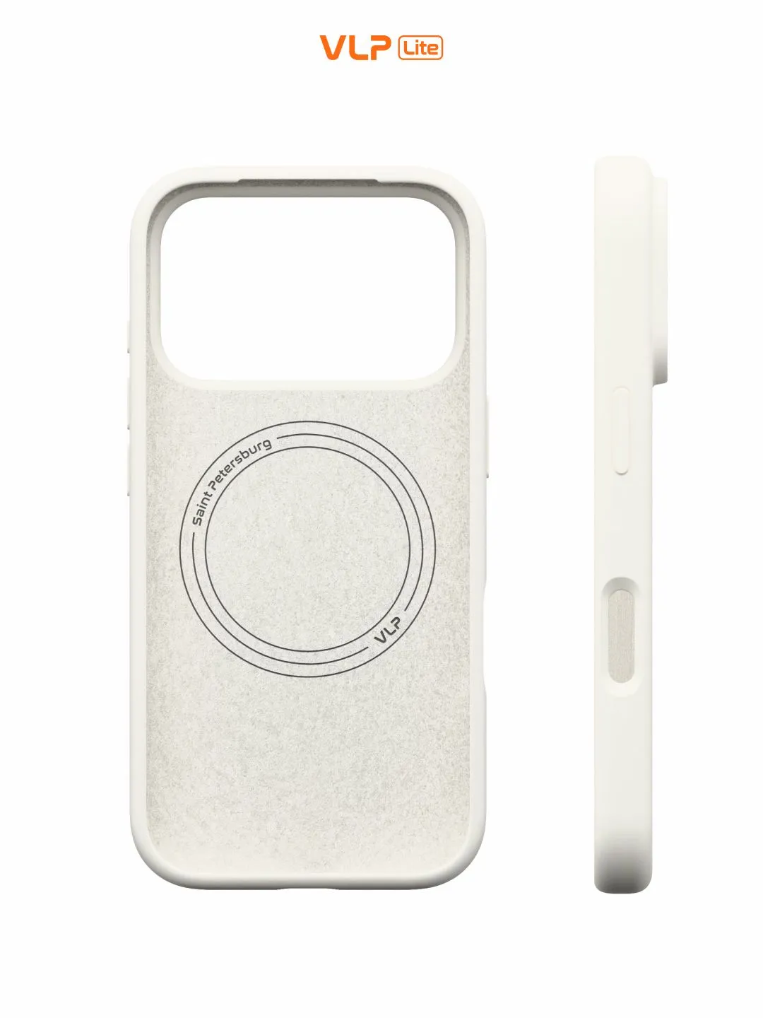 Чехол защитный VLP LITE Mist Case с MagSafe для iPhone 18 Pro Max (белый)