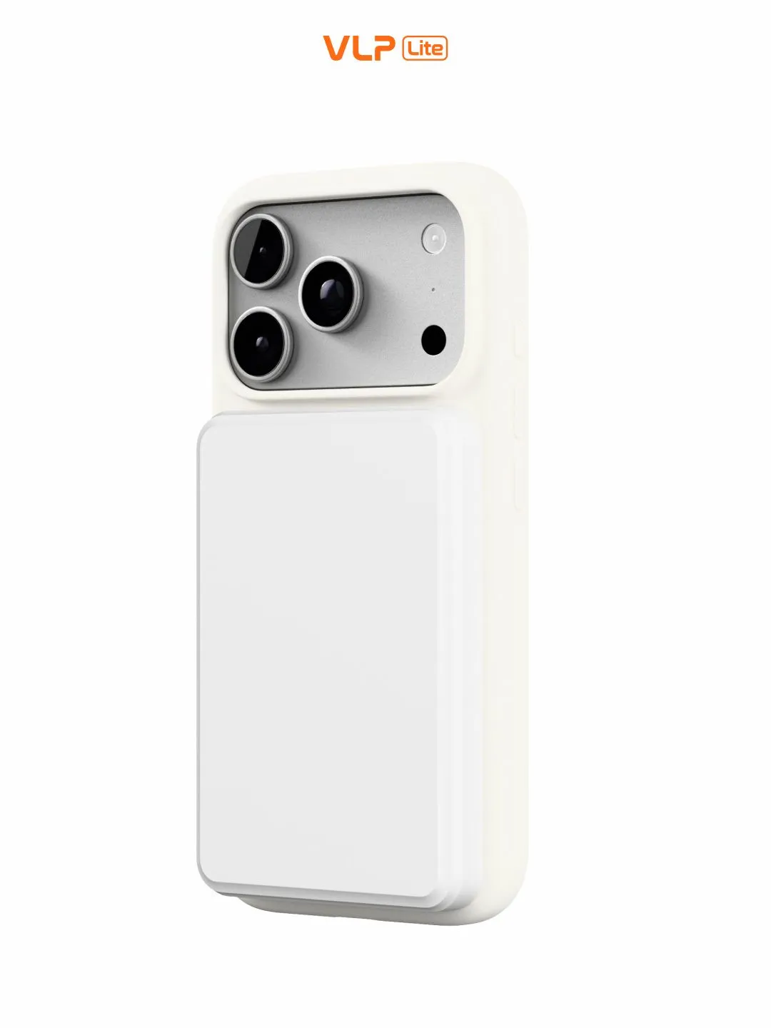 Чехол защитный VLP LITE Mist Case с MagSafe для iPhone 18 Pro Max (белый)