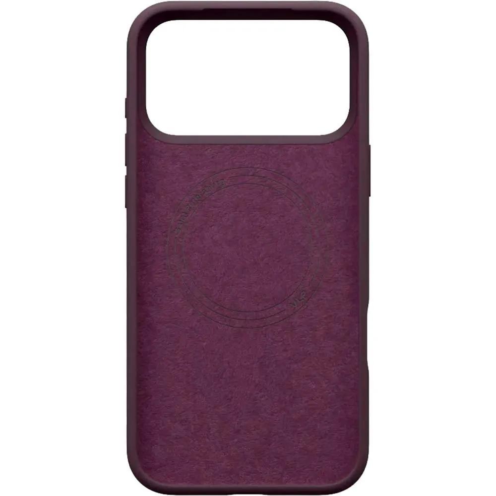 Чехол защитный VLP LITE Mist Case с MagSafe для iPhone 18 Pro Max (темно-вишневый)