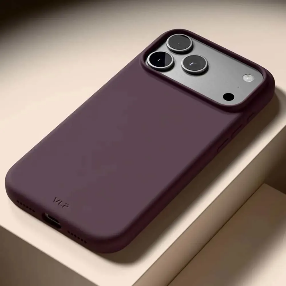Чехол защитный VLP LITE Mist Case с MagSafe для iPhone 18 Pro Max (темно-вишневый)