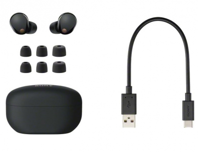 Беспроводные наушники Sony WF-1000XM5, чёрный