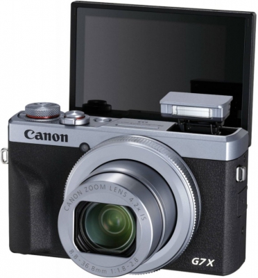 Фотоаппарат Canon PowerShot G7X Mark III, Серебристый (Silver) (f/1.8-2.8)