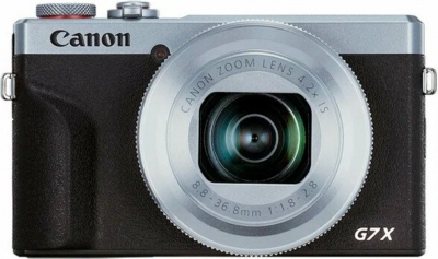 Фотоаппарат Canon PowerShot G7X Mark III, Серебристый (Silver) (f/1.8-2.8)