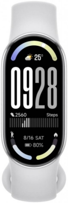 Фитнес-браслет Xiaomi Smart Band 10 (BHR07PSGL) серебристый