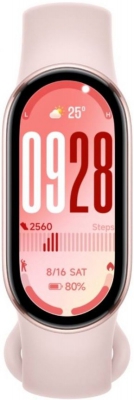 Фитнес-браслет Xiaomi Smart Band 10  (BHR9999GL) розовый