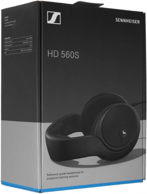 Проводные наушники Sennheiser HD560S Headphones Black, черный