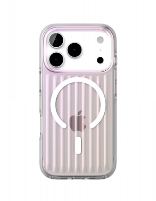Чехол накладка VLP Pulse Case с поддержкой MagSafe для iPhone 17 Pro Max (перламутровый)