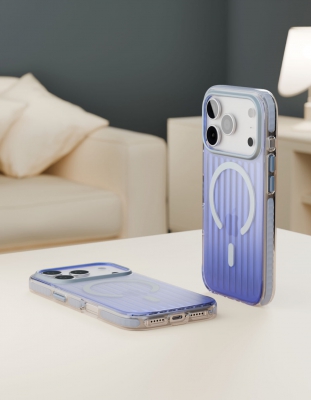 Чехол накладка VLP Pulse Case с поддержкой MagSafe для iPhone 17 Pro Max (синий)