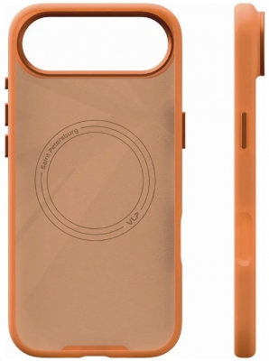 Чехол накладка VLP Aster Pro Case с поддержкой MagSafe для iPhone 17 Air (оранжевый)