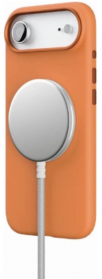 Чехол накладка VLP Aster Pro Case с поддержкой MagSafe для iPhone 17 Air (оранжевый)