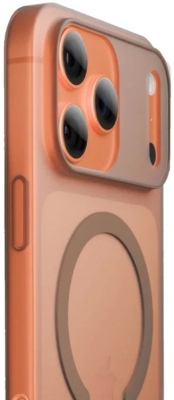 Чехол тонкий накладка Gurdini Slim Series с MagSafe для iPhone 17 Pro Max (пустынный)