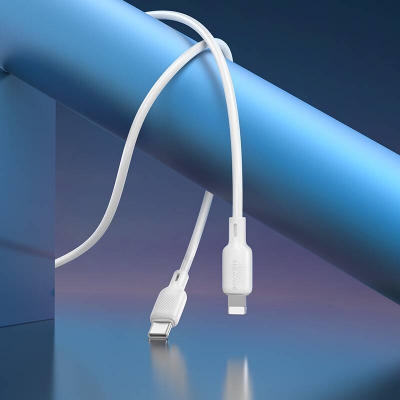 Кабель Type-C to Lightning BOROFONE BX113 Lenny 2,4A 1м (черный)