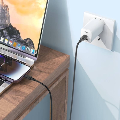 Кабель Type-C to Lightning BOROFONE BX113 Lenny 2,4A 1м (черный)