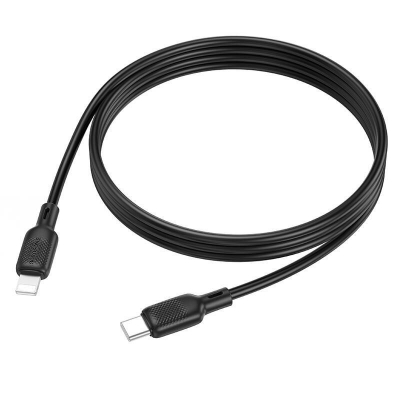Кабель Type-C to Lightning BOROFONE BX113 Lenny 2,4A 1м (черный)