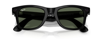 Умные очки Ray-Ban Wayfarer (Gen 2) RW4012 Shiny Black/Transitions Graphite Green, размер M (50)