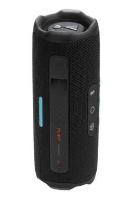Портативная колонка JBL Flip 7 (черный-оранжевый)