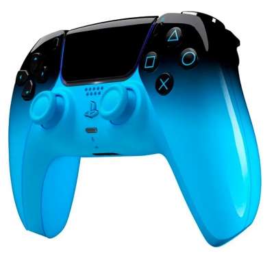 Геймпад Sony PlayStation 5 DualSense Rhythm Blue (черный синий)