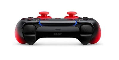 Геймпад Sony PlayStation 5 DualSense Techno Red (черный красный)