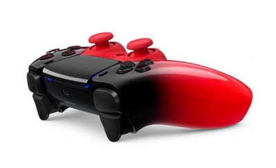 Геймпад Sony PlayStation 5 DualSense Techno Red (черный красный)