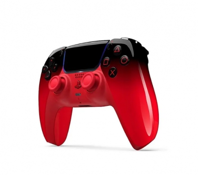Геймпад Sony PlayStation 5 DualSense Techno Red (черный красный)