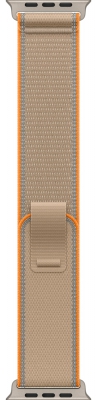 Часы Apple Watch Ultra 4 Cellular, 49 мм, корпус из титана натурального цвета, браслет Trail песочного цвета, размер S/M (MJAJ4)