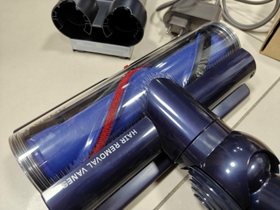 Вертикальный пылесос Dyson Gen5Detect Absolute (SV23), синий/медь (замена мотора)