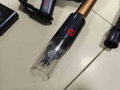 Вертикальный пылесос Dyson Gen5Detect Absolute (SV23), синий/медь (замена мотора)