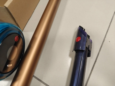Вертикальный пылесос Dyson Gen5Detect Absolute (SV23), синий/медь (замена мотора)
