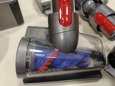Вертикальный пылесос Dyson Gen5Detect Absolute (SV23), никель/фиолетовый замена мотора
